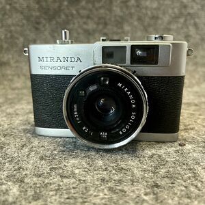 Miranda 250 Sensoret 70's 35mm Vintage Chrome Camera NOT WORKING